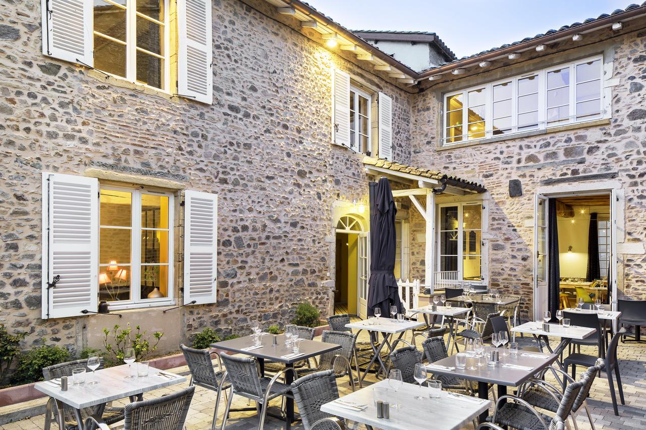 Logis Hôtel La Benoite Salles-Arbuissonnas-en-Beaujolais Buitenkant foto