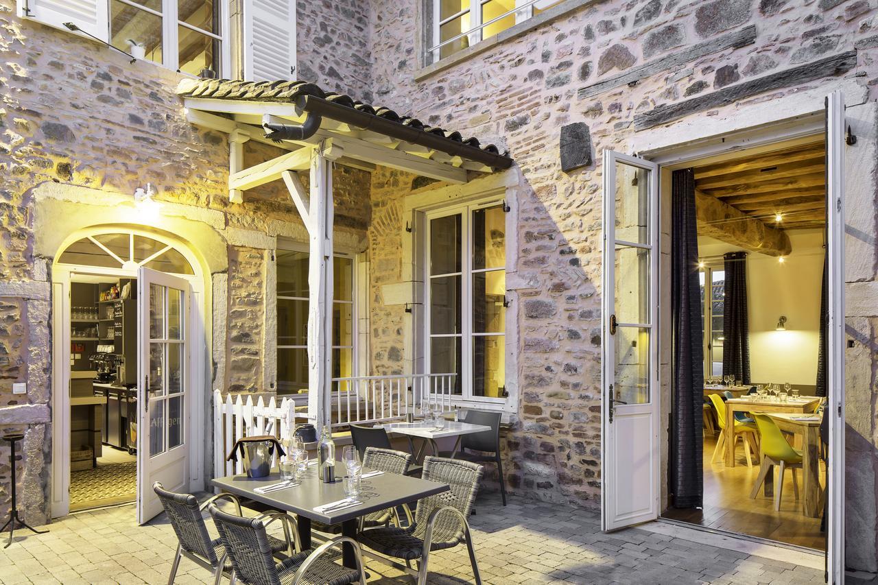 Logis Hôtel La Benoite Salles-Arbuissonnas-en-Beaujolais Buitenkant foto