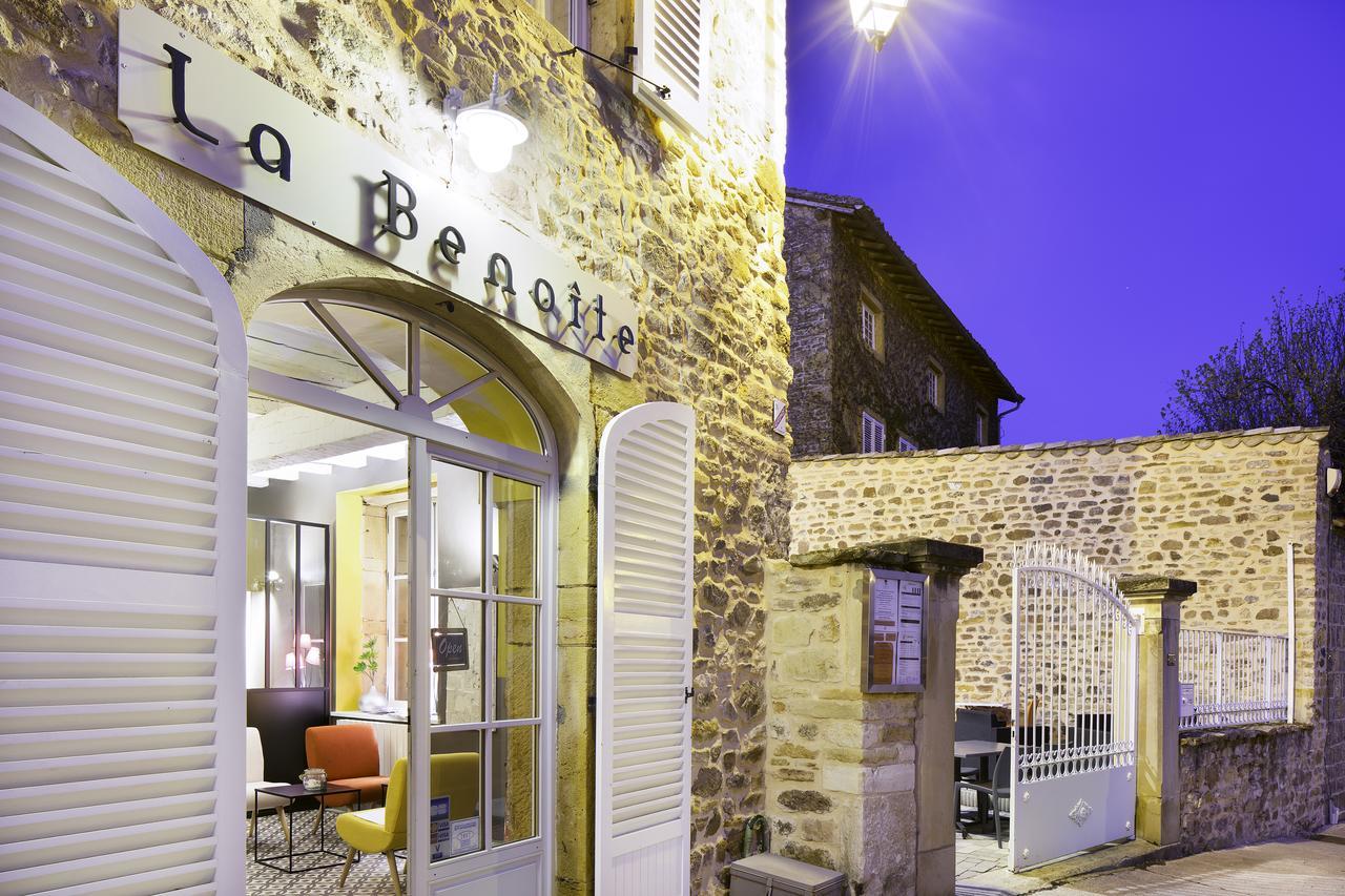 Logis Hôtel La Benoite Salles-Arbuissonnas-en-Beaujolais Buitenkant foto