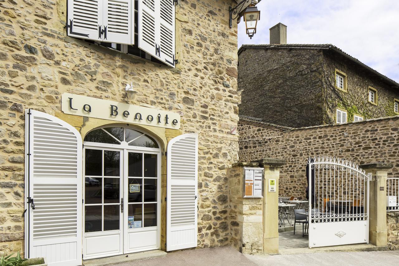 Logis Hôtel La Benoite Salles-Arbuissonnas-en-Beaujolais Buitenkant foto